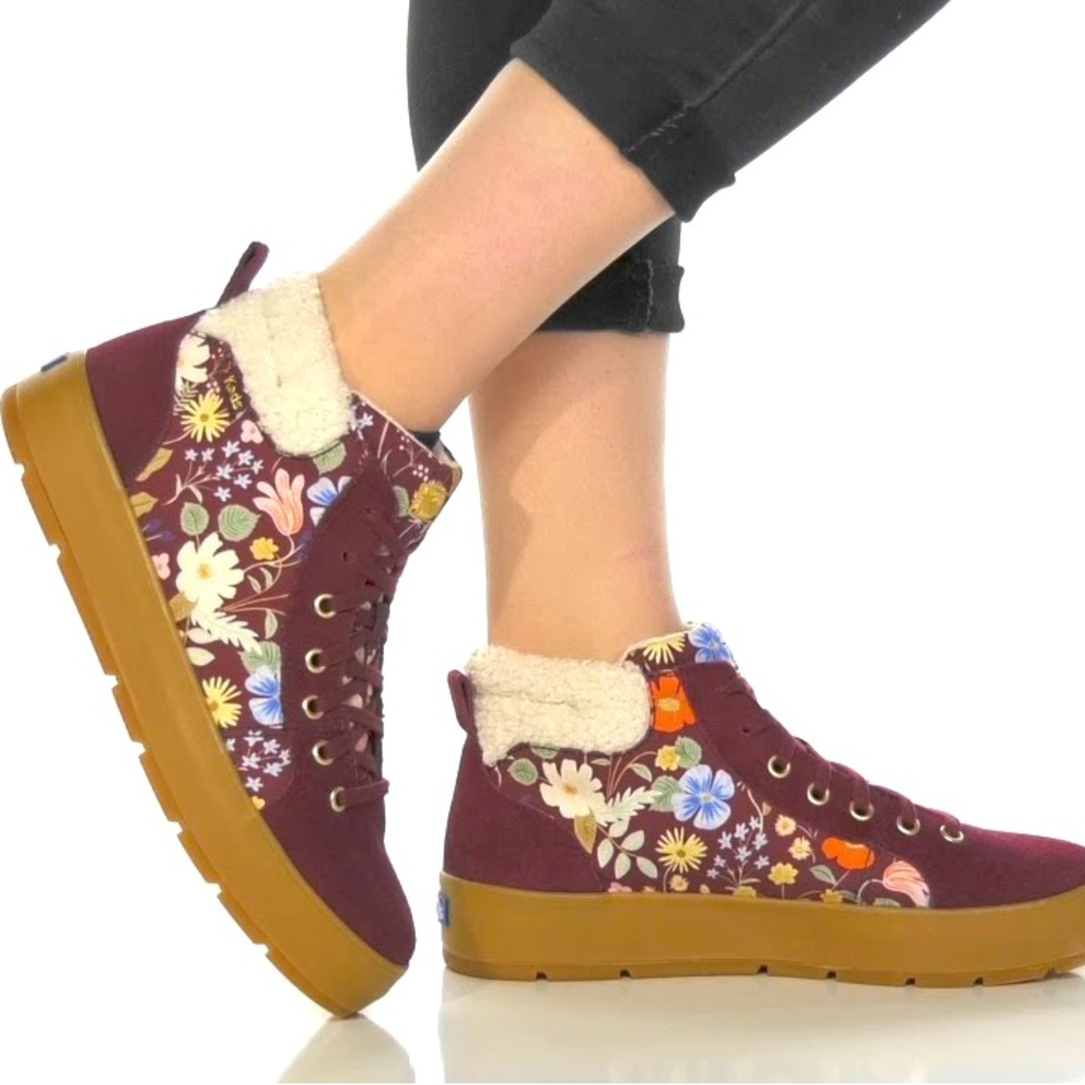 Women's Keds x Rifle Paper Co. Tahoe Nouveau Suede